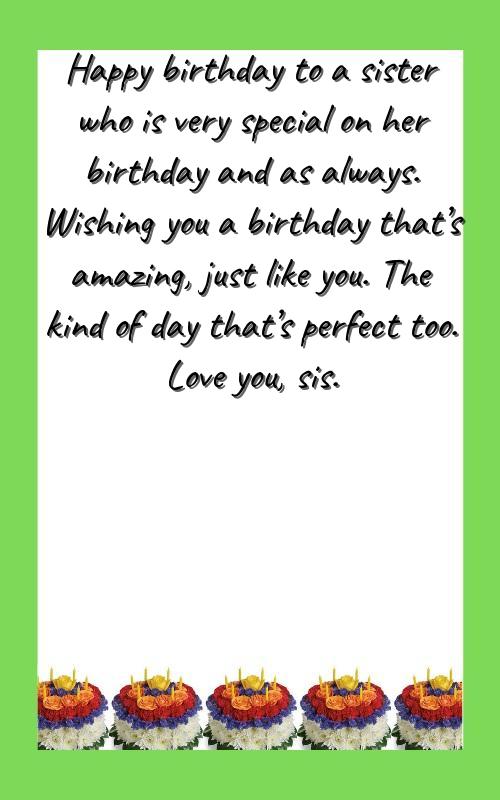 quotes for big sister birthday